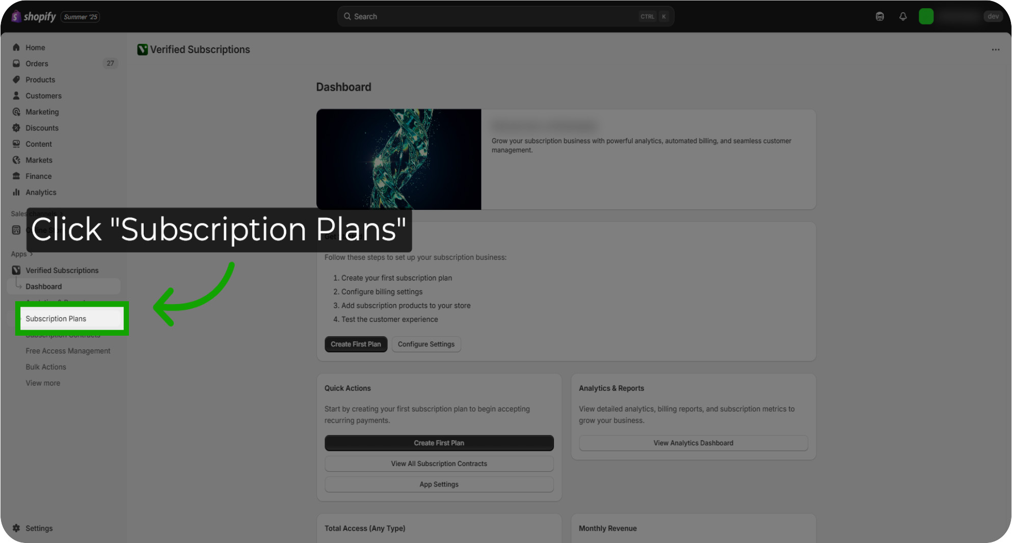 creating your first subscription 03