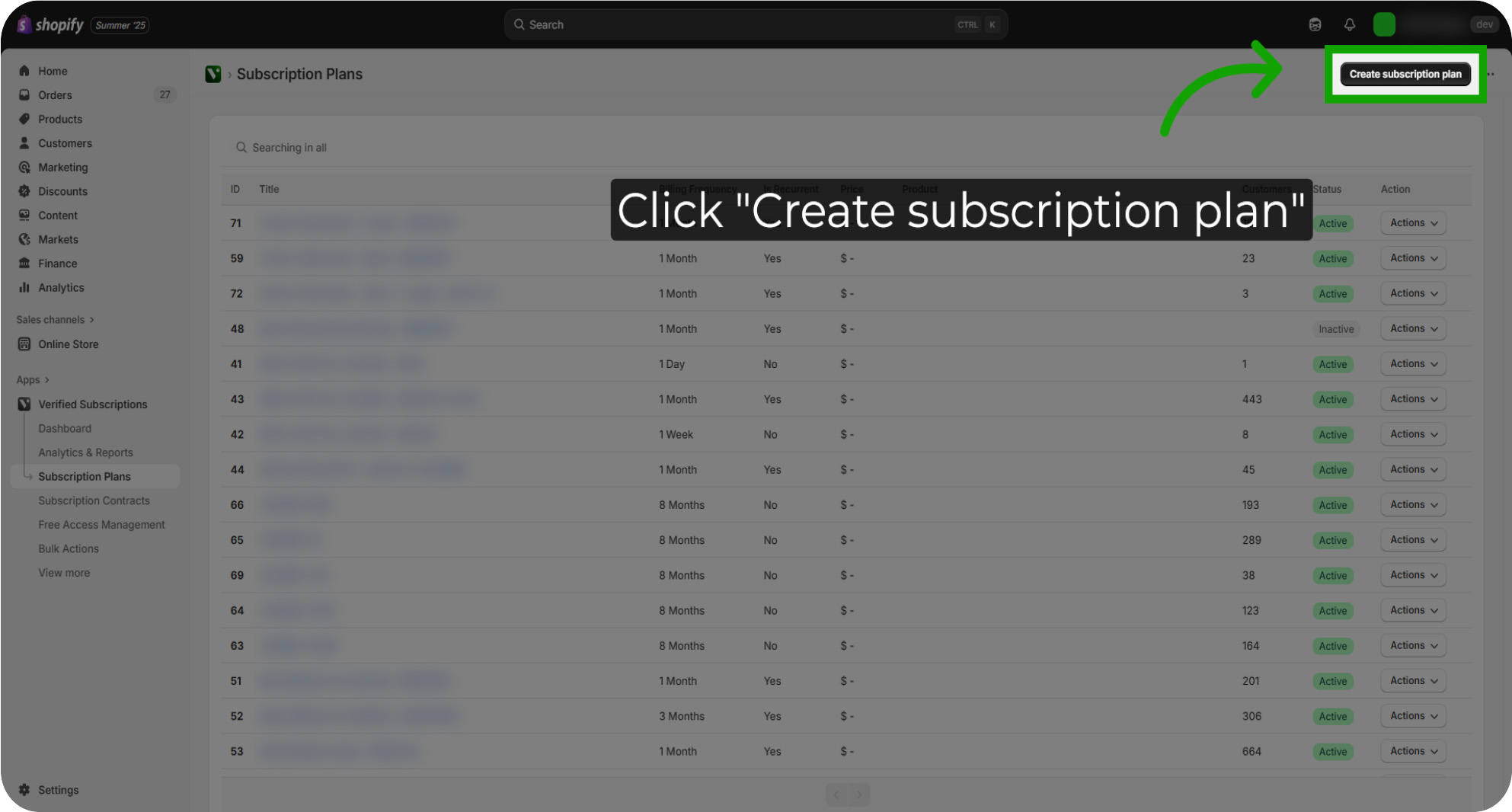 creating your first subscription 04