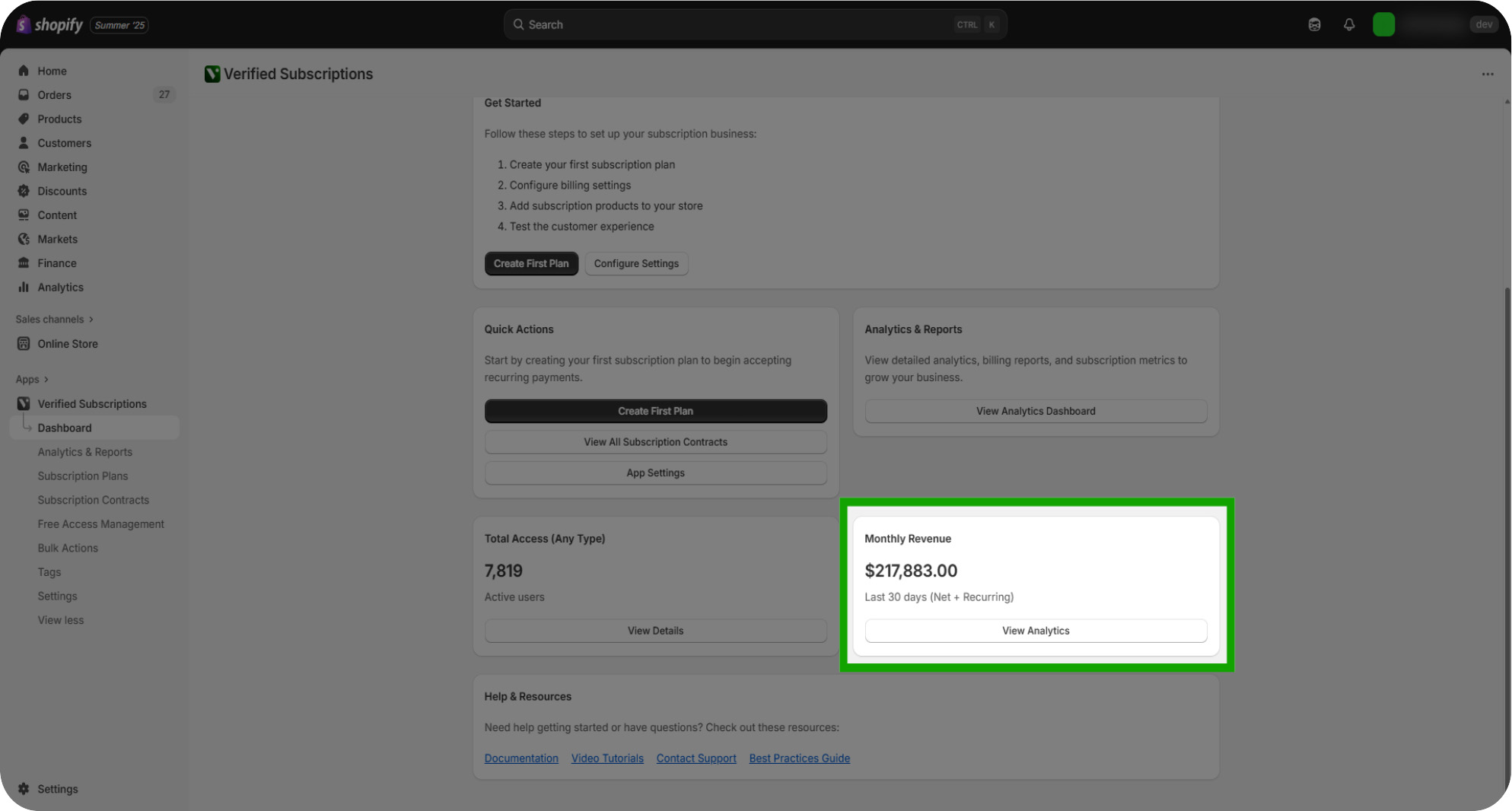 getting started with verified subscriptions 07
