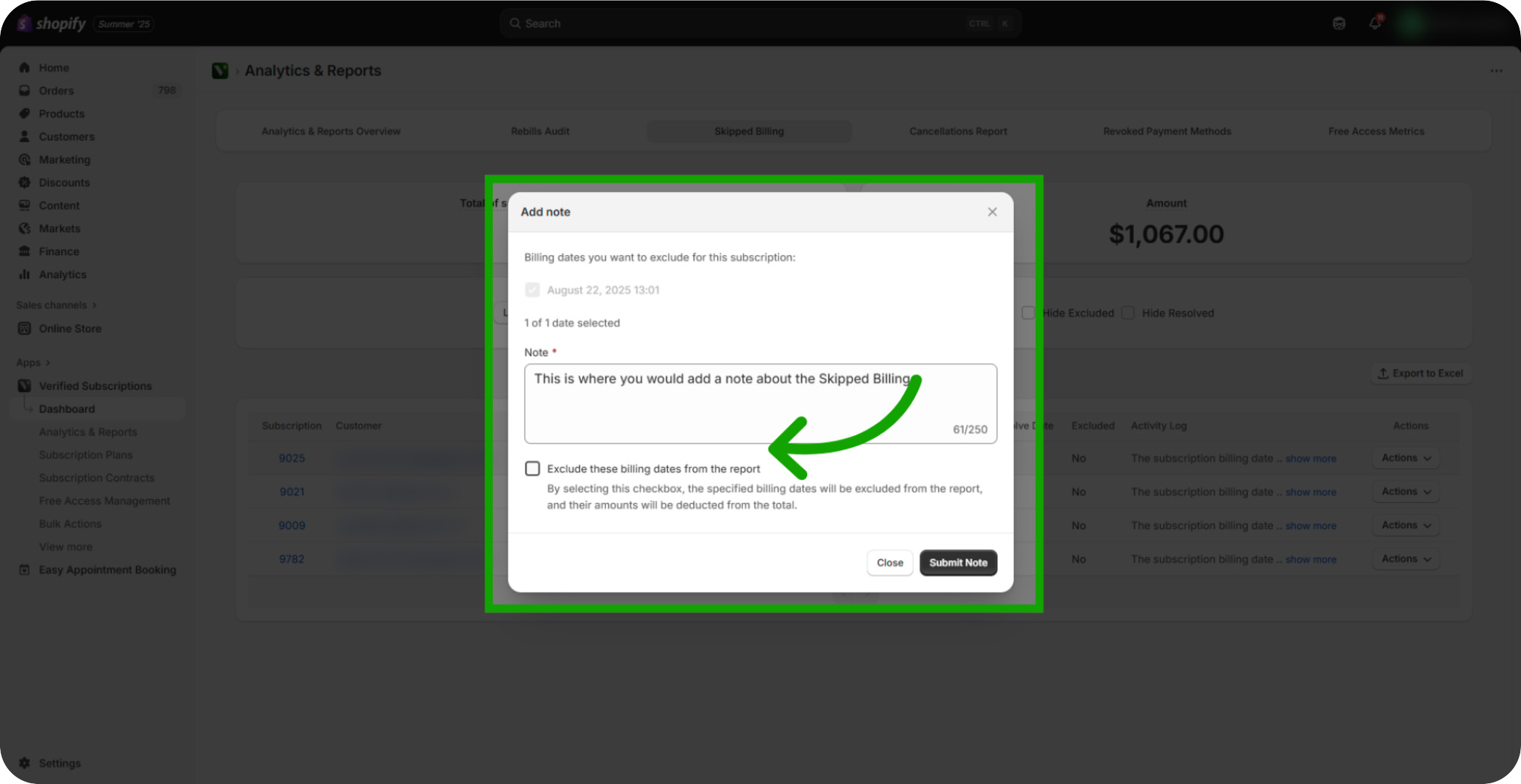 how to manage your skipped billing 19